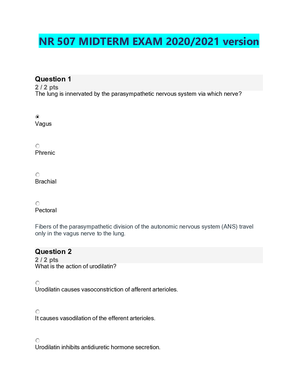 Preview image of NR 507 MIDTERM EXAM 2020/2021 version.pdf document